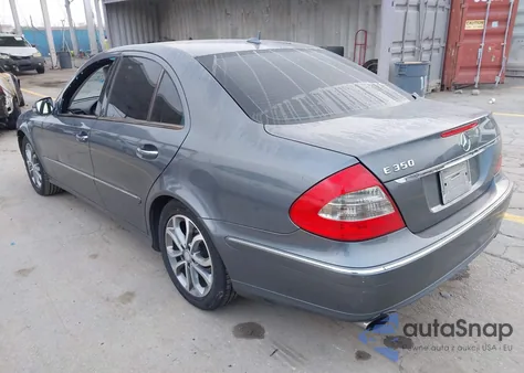 2007 Mercedes-Benz E 350 из США, поврежденный, VIN WDBUF56X67B060525